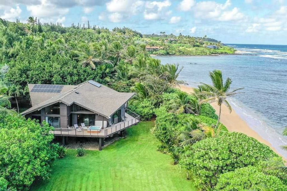 Bird's-Eye View of the Private Outdoor Retreat