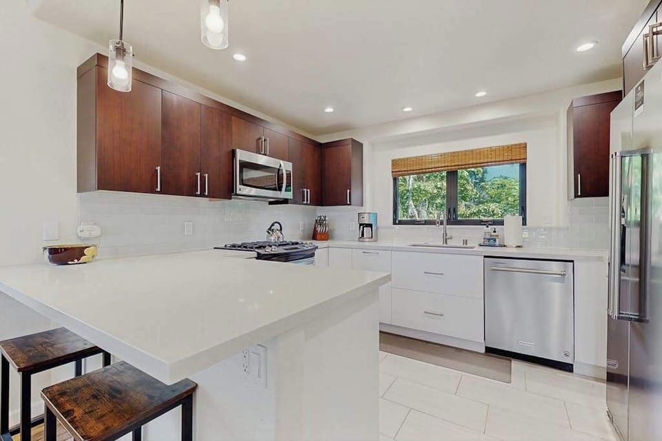 Chef's Kitchen With Sleek Modern Design