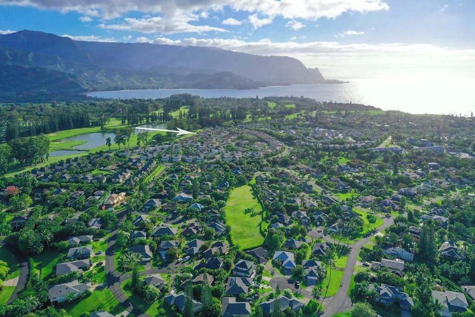 Nihilani Resort aerial view