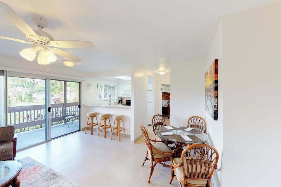 Dining room open to the living room