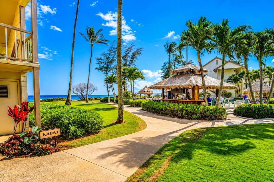 Breathtaking Ocean View from the Courtyard