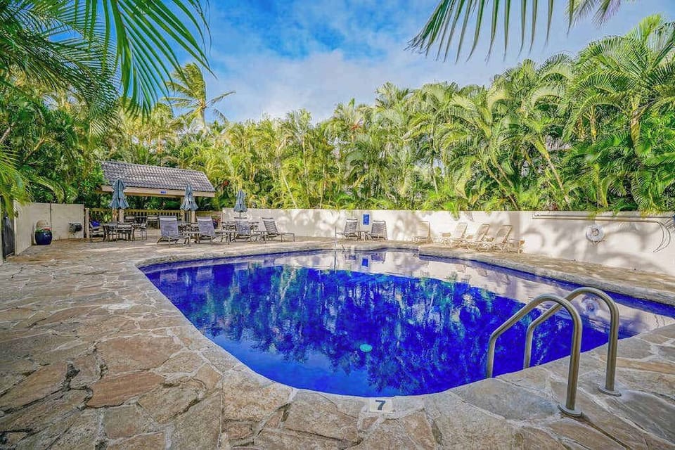 Refresh yourself in the sparkling resort-style pool
