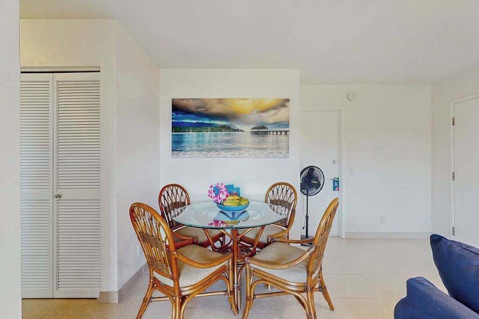 Dining room with seating for four.