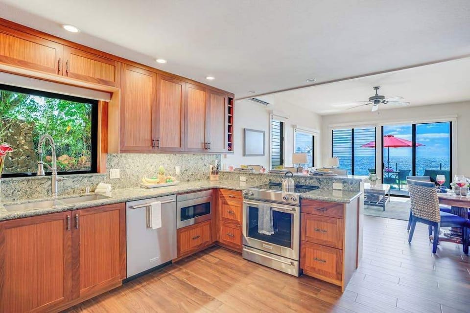 Modern appliances make meal preparation simple