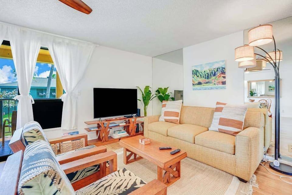 Cozy Living Room With Resort Views