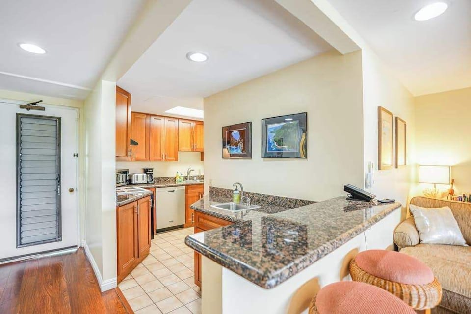 Prepare favorite meals easily in this bright and welcoming kitchen