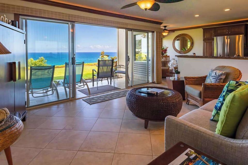 Open Living Space With Endless Blue Views
