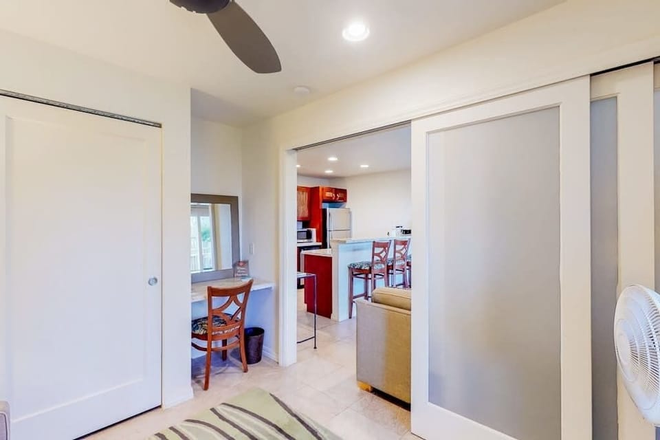 Comfortable living room with plenty of space to gather