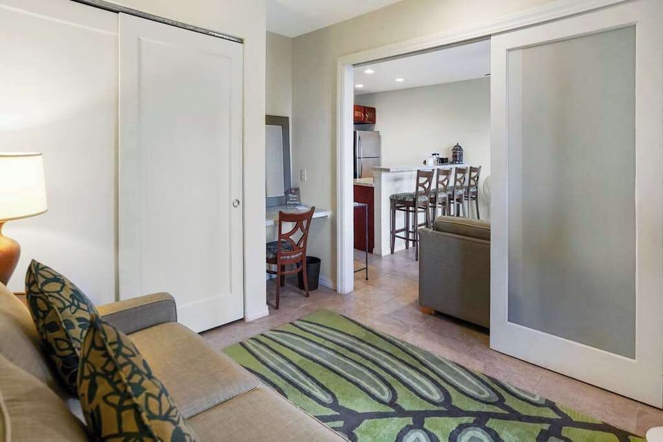 Open concept living area for spending time together