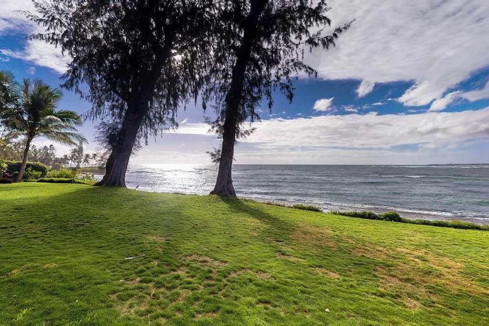 Enjoy uninterrupted waterfront views in a tranquil island setting.