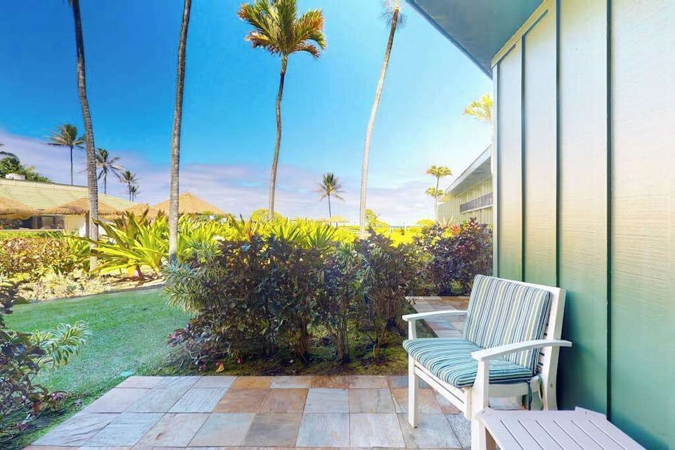 Private Patio With Tropical Views
