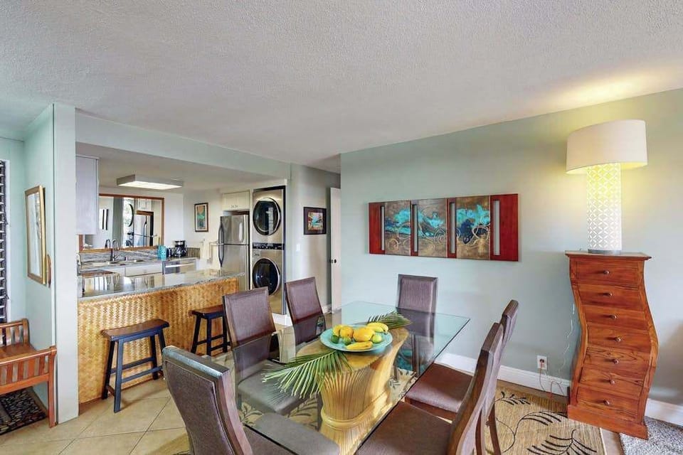 Gather around the dining table for relaxed meals and conversations