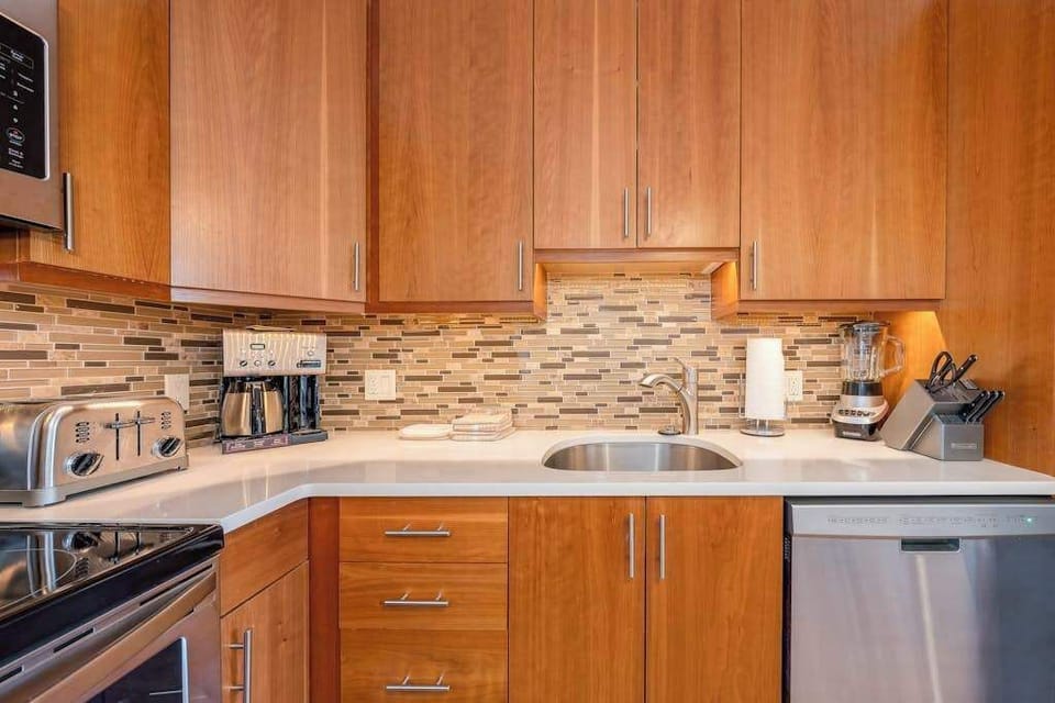 Fully Equipped Kitchen For Home Cooking
