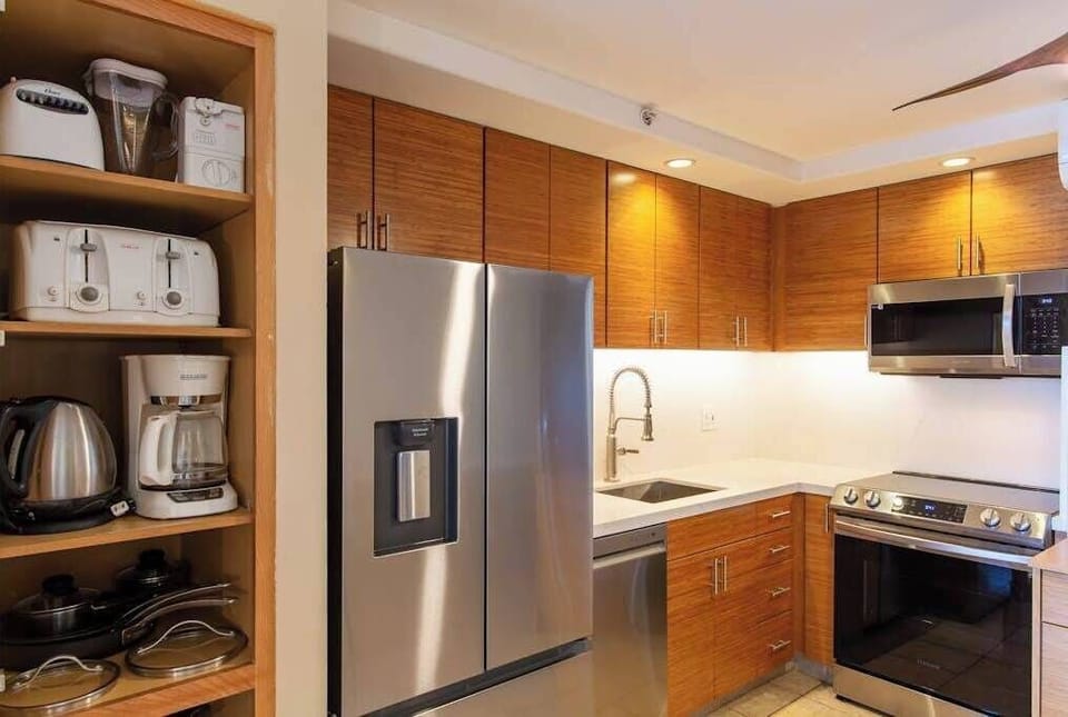 Fully Equipped Kitchen Ready For Effortless Vacation Cooking