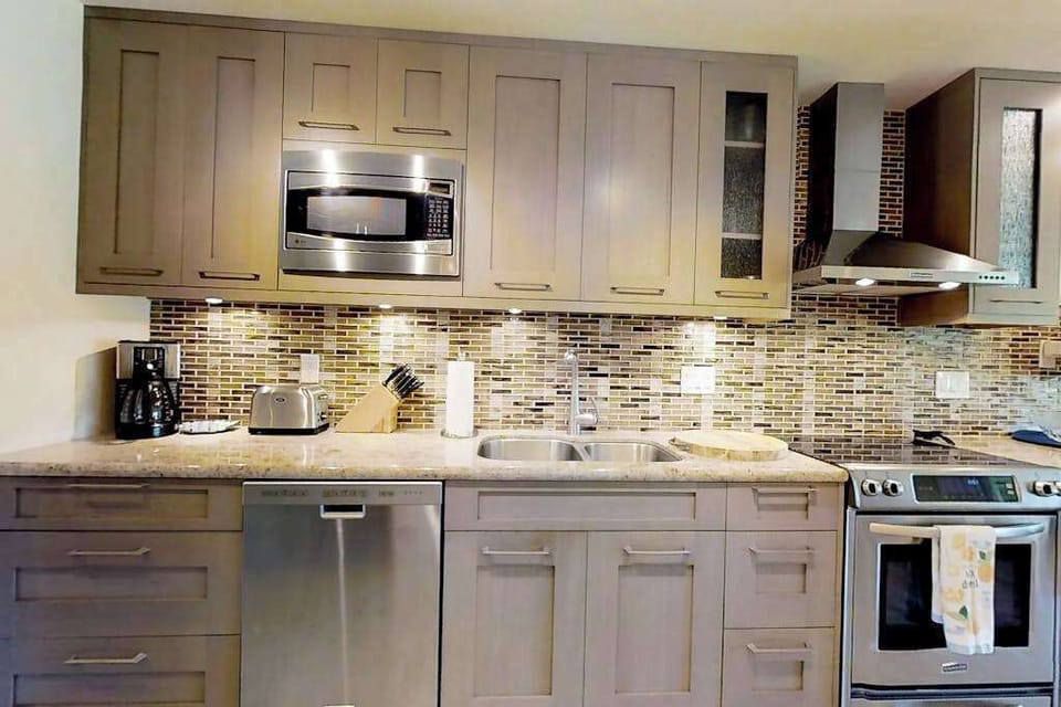 Stylish Kitchenette With Premium Finishes