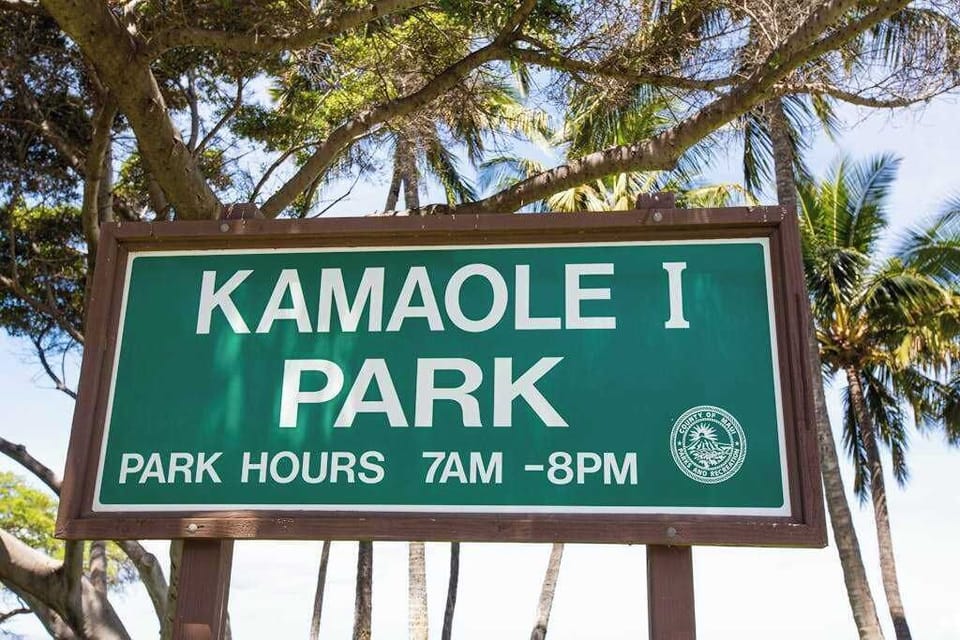 Kamaole I Park just moments from the property