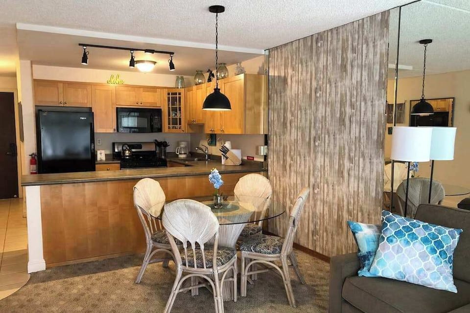 Dining Space Made For Island Gatherings