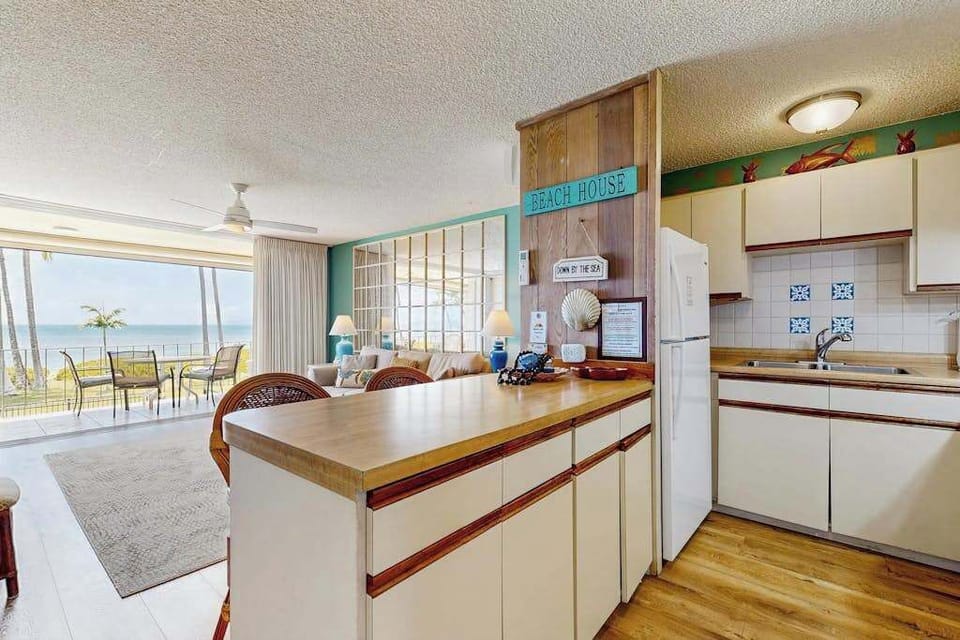 Fully stocked kitchen for your convenience during your stay.