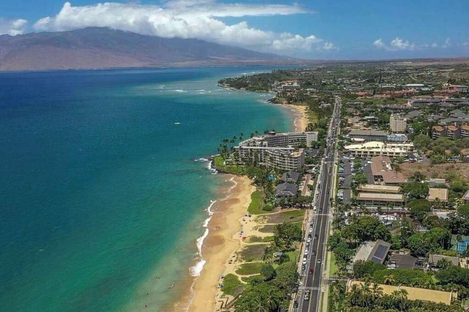Scenic Coastline From Above