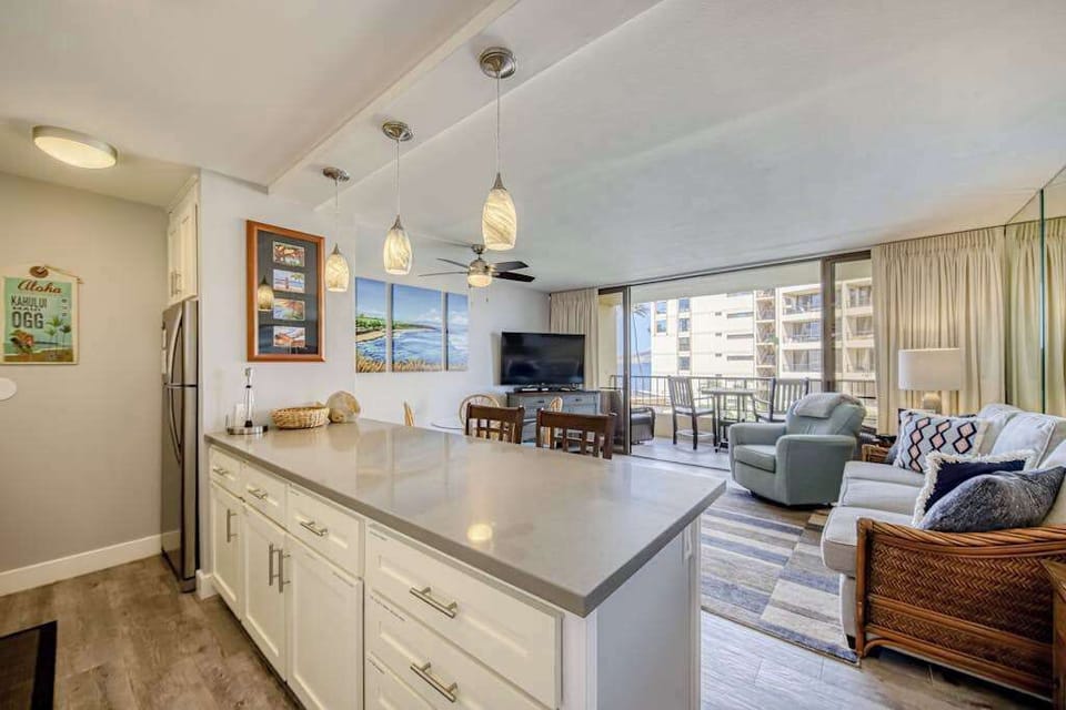 Open Concept Kitchen And Living Space