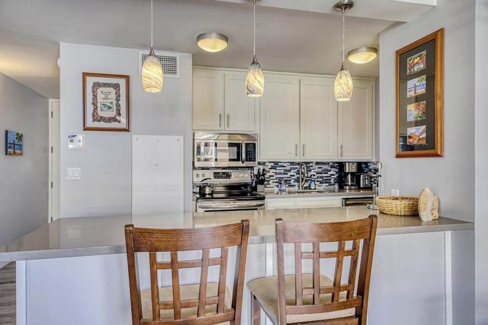 Stylish Kitchen With Breakfast Bar
