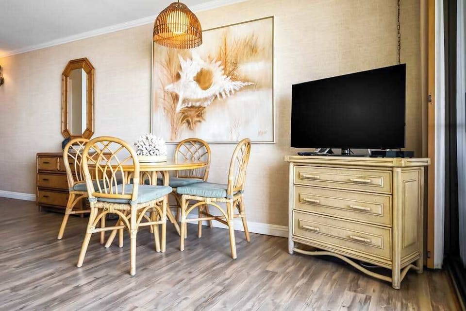 Sunlit Dining Corner For Scenic Morning Coffee