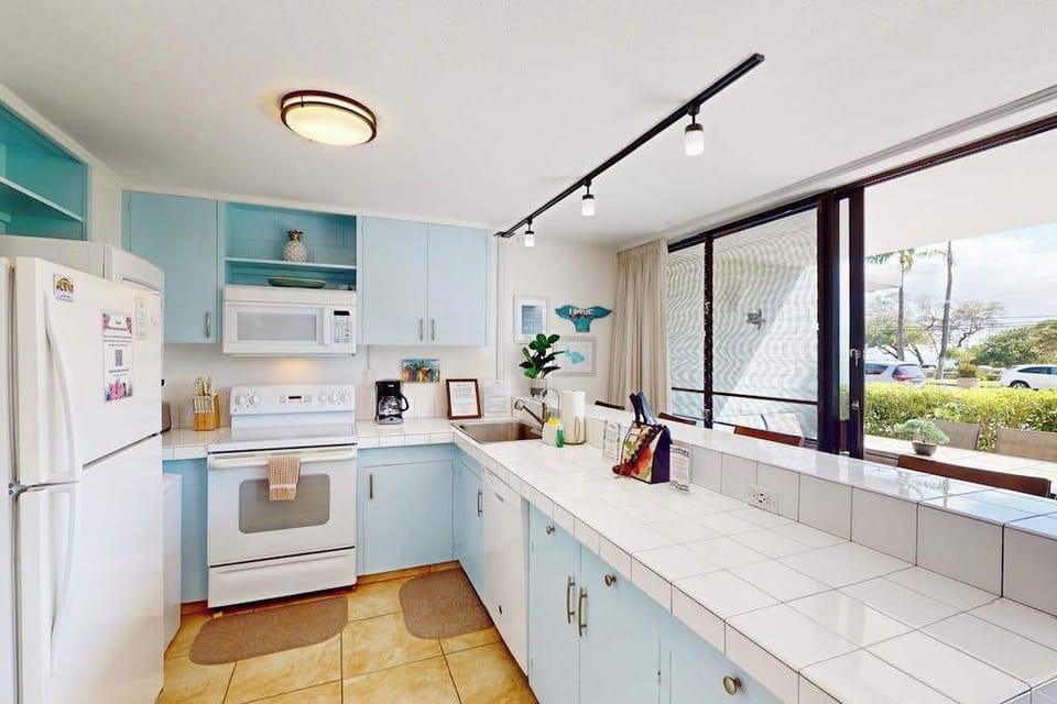 Fully Equipped Kitchen with Seamless Patio Access