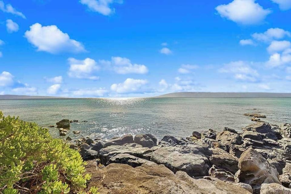 Rocky Shoreline With Endless Ocean Views