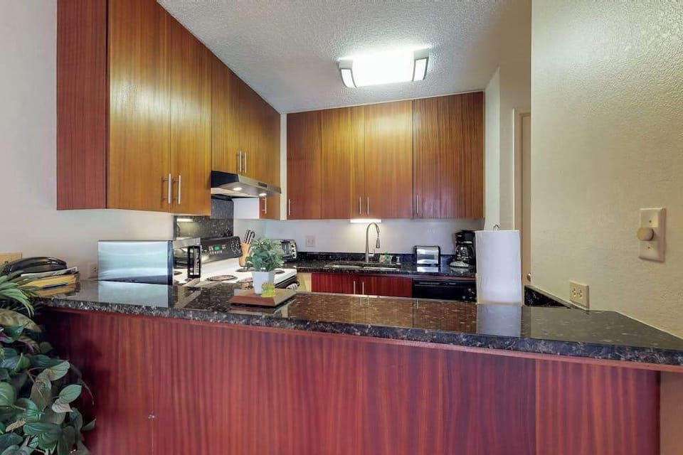Well-equipped kitchen with generous counter space