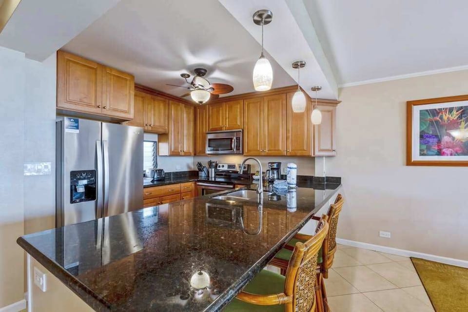Chef Inspired Kitchen With Granite Island