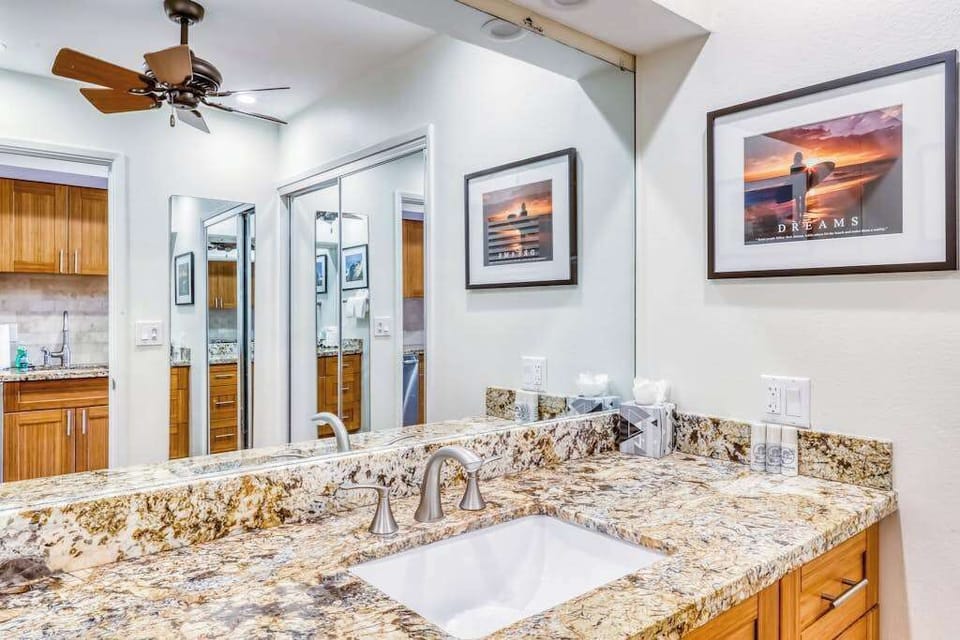 Spa Style Bathroom With Granite Elegance