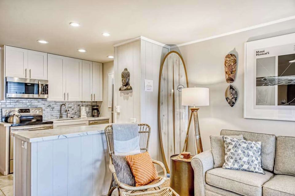 Cozy Living Room With Coastal Charm