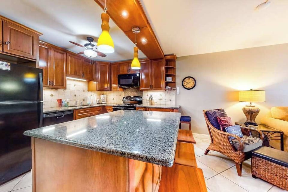 Fully equipped kitchen with generous counter space