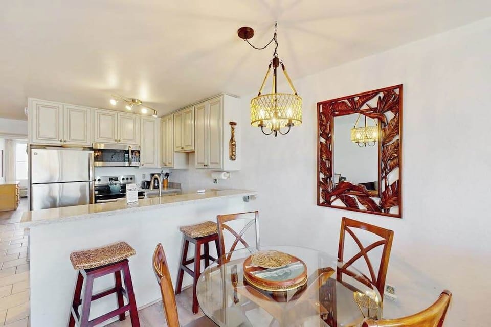 Modern kitchen ready for home cooking