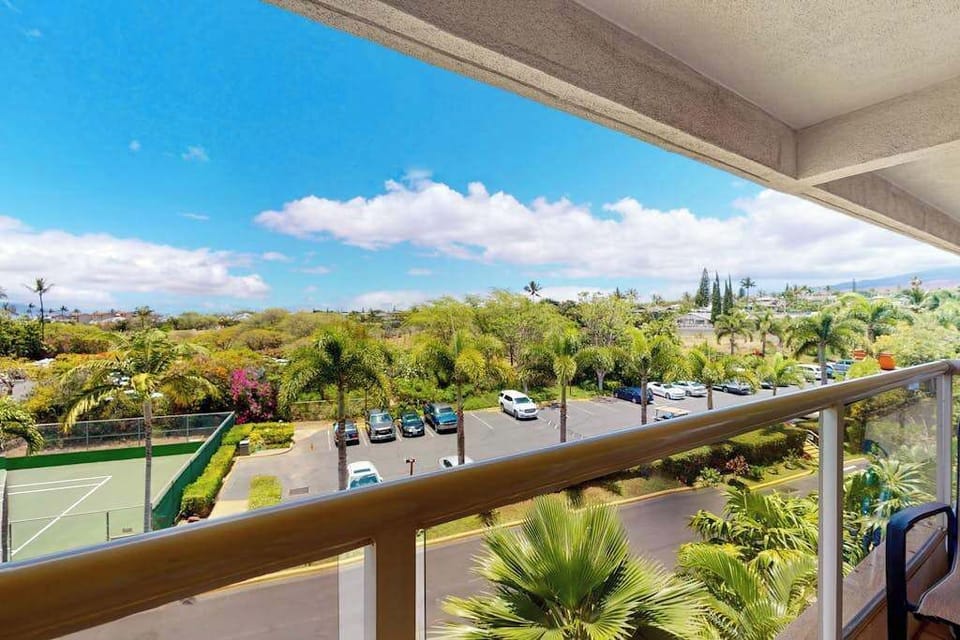 Enjoy peaceful mornings with coffee on the private lanai