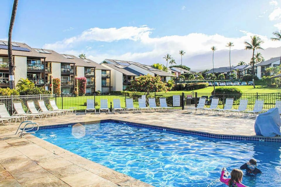 Sparkling Resort Pool Paradise