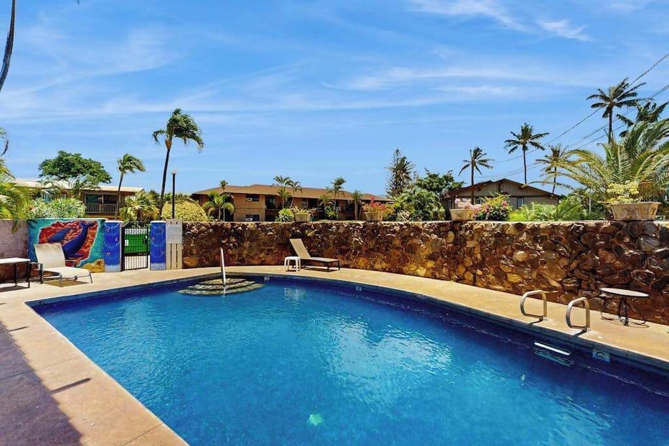 Sparkling Resort Pool Retreat