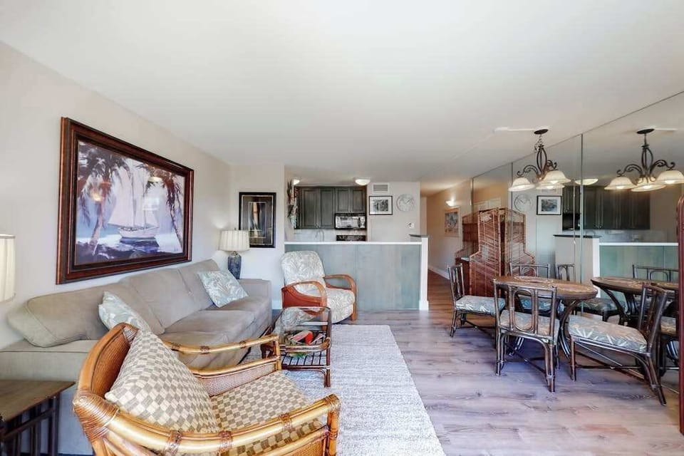 Open Living Area With Coastal Charm