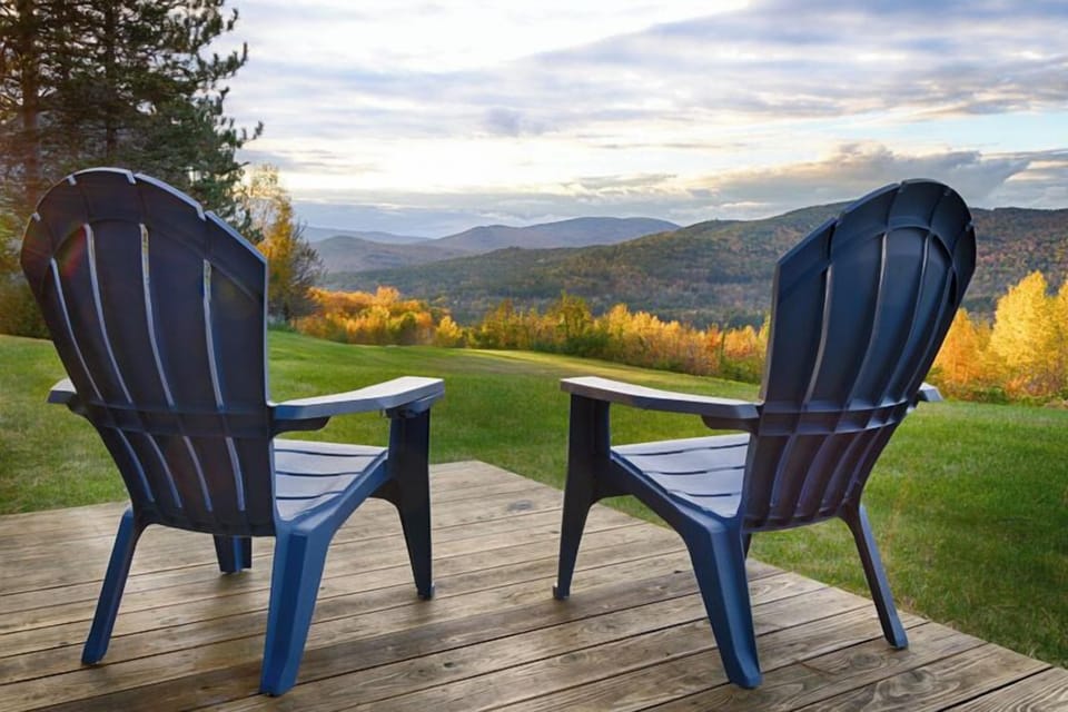 Enjoy stunning views from the patio