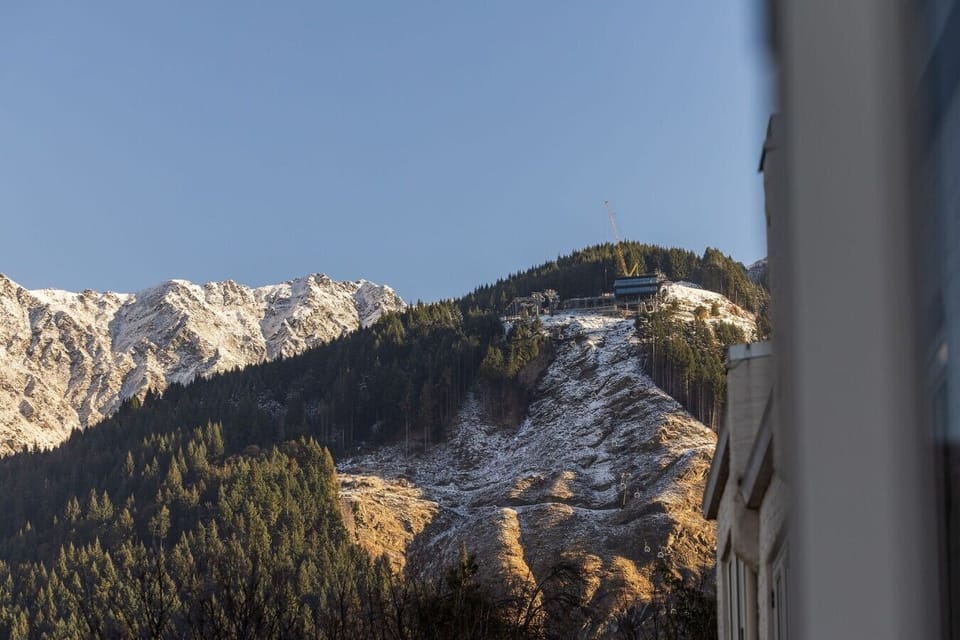 View of the mountains
