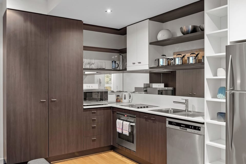 Comfort Apartment, Balcony | Private kitchen | Espresso maker, coffee/tea maker, electric kettle