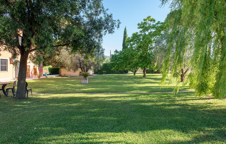 outside