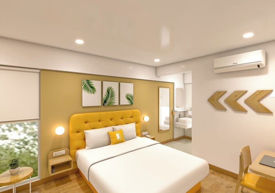 Deluxe Double Room, City View | In-room safe, desk, laptop workspace, iron/ironing board (on request)