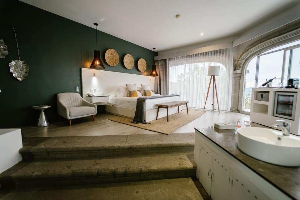 Junior Suite with Terrace - Nickel | Egyptian cotton sheets, premium bedding, Select Comfort beds, minibar