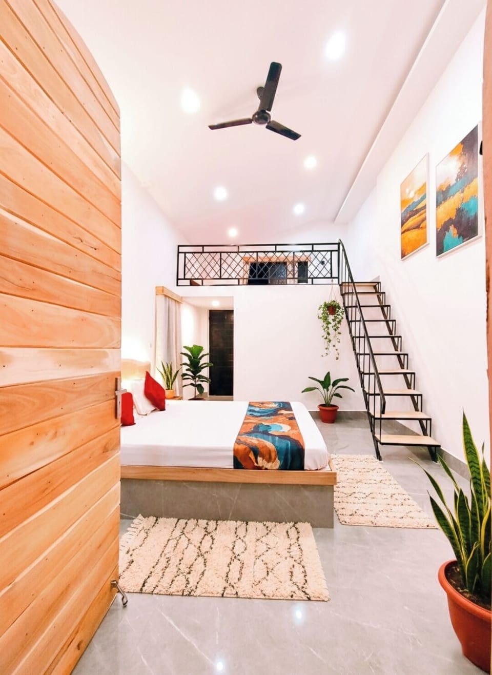 Family Studio, Balcony, Garden View | Laptop workspace, WiFi (free)