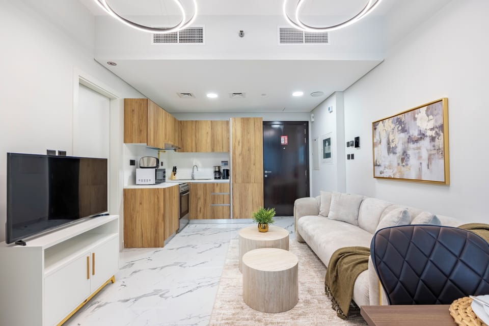 Apartment, Balcony | Living area