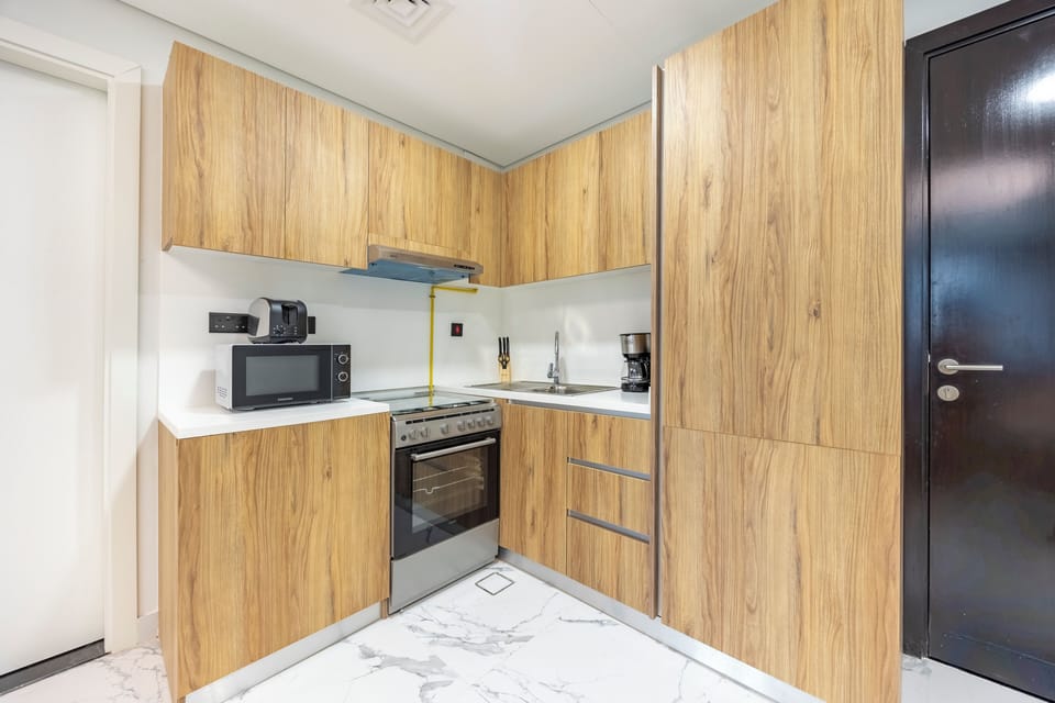 Apartment, Balcony | Private kitchen