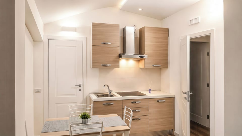 Apartment, Balcony | Private kitchen