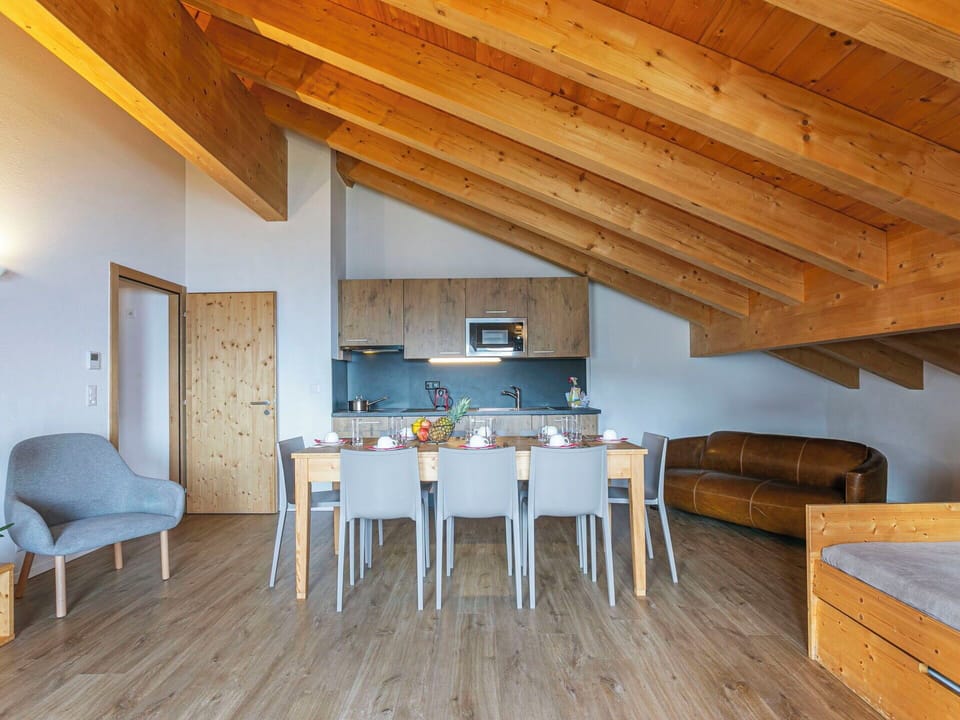 Furniture, Chair, Interior Design, Table, Room, Wood Stain, Balcony, Ceiling, Eco Hotel, Hardwood