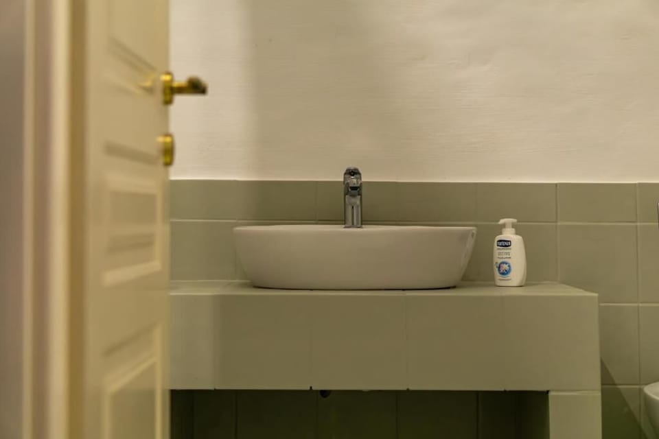 Double Room (Agata) | Bathroom | Shower, hair dryer, towels, soap